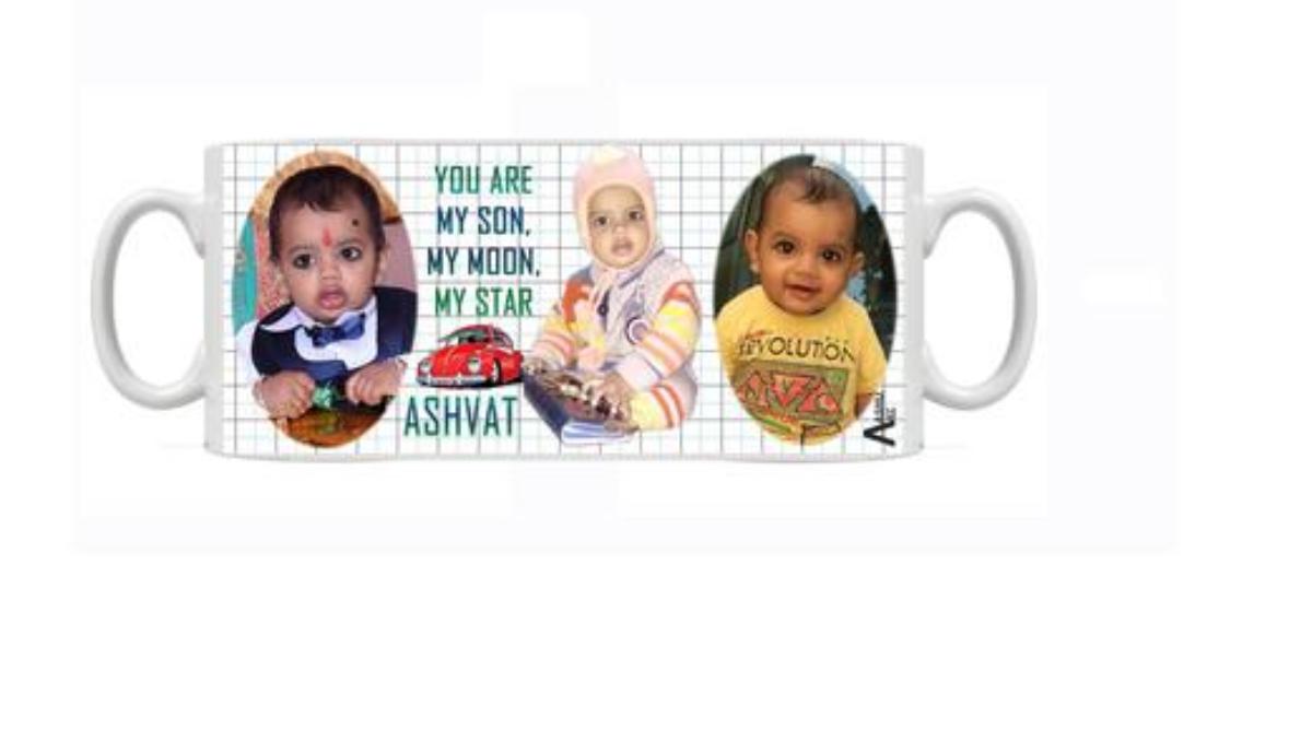 Customized/Personalized Photo on Coffee Mug/Cup for Gift - White Ceramic Mugs